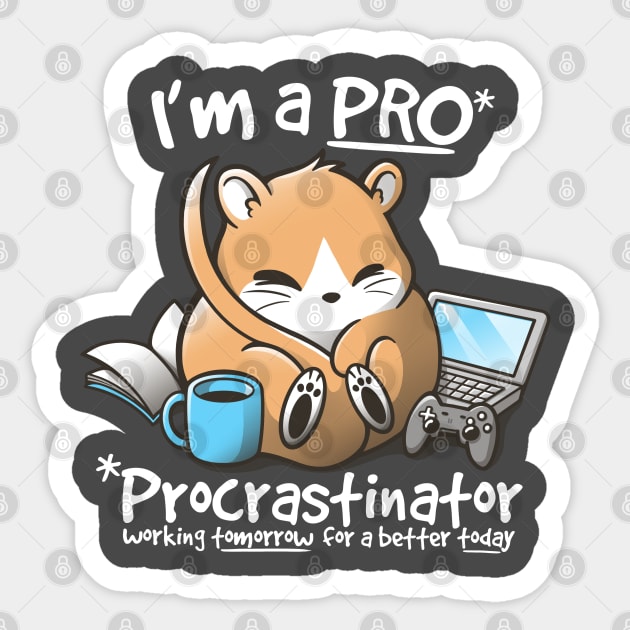 Dormouse is a pro Sticker by NemiMakeit